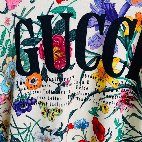 Gucci Floral Print Sweatshirt - Picture 3 of 9
